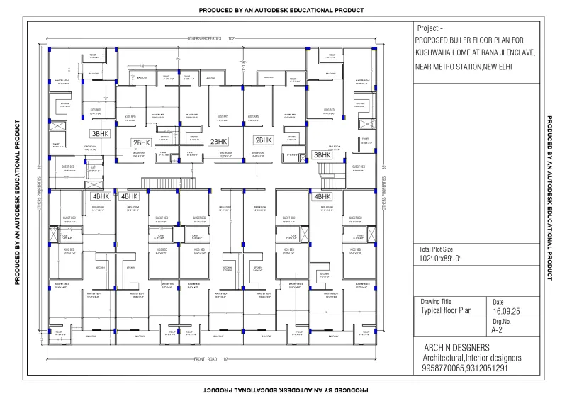 RANAJI 1008 GAJ Site Layout