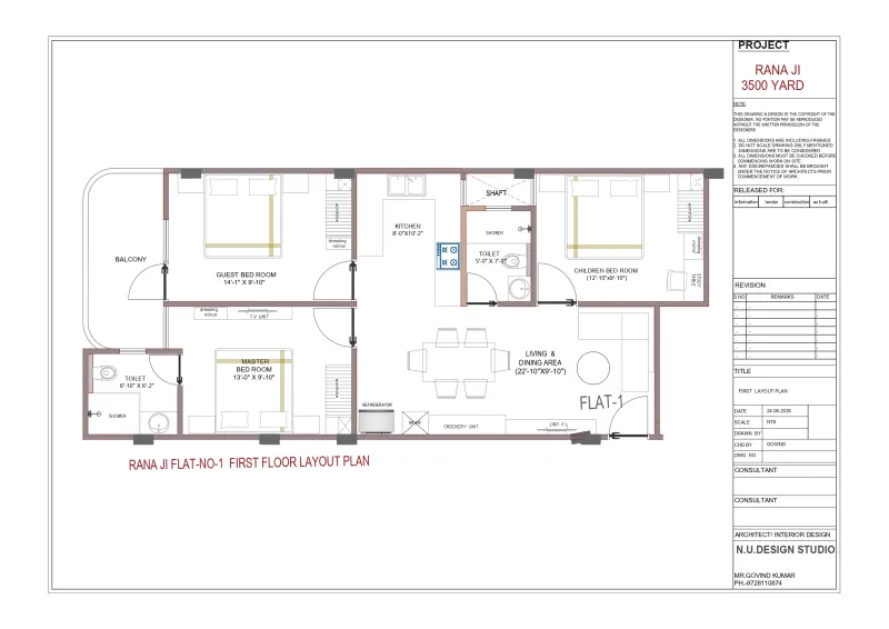 RANAJI ENCLAVE TOWER C Floor Plan