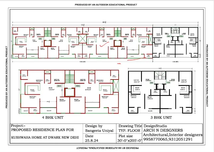 BHARTHAL I SEC 25 DWARKA Floor Plan